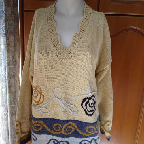 Sisley knitted sweater used, size M