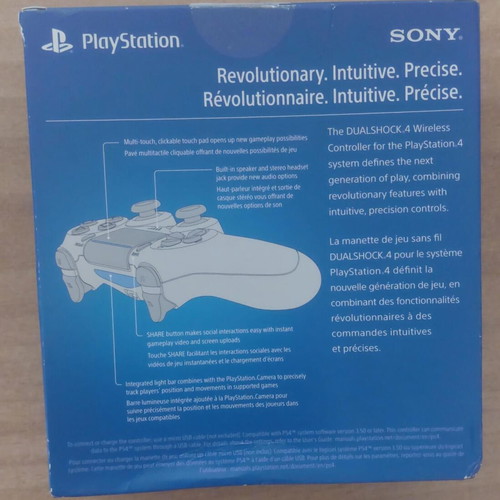 Sony DualShock 4 V1 wireless gamepad for PS4 black like new