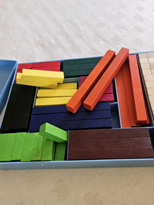Wooden arithmetic and math learning set new