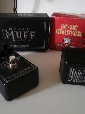 Electro Harmonix Nano Metal Muff Distortion Pedal with Noise Gate new