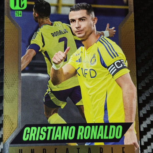 Panini Top Class 2024/25 Cristiano Ronaldo Unbeatable Gold Card #264 Al-Nassr FC