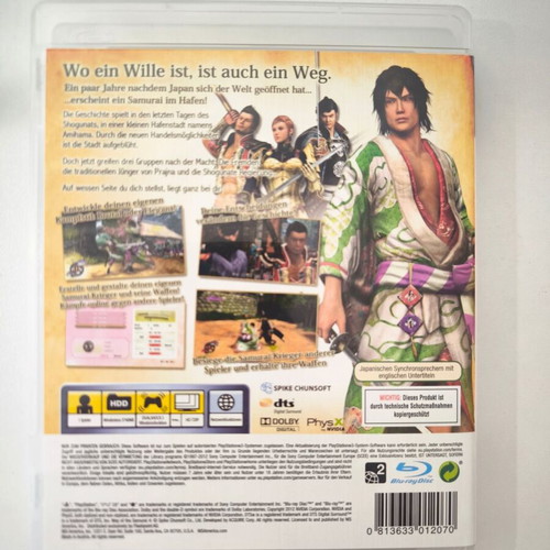 Way of the Samurai 4 PS3 game