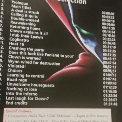 Spawn Special Edition DVD like new with English subtitles