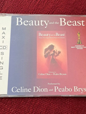 Beauty and the Beast CD single καινούργιο, Celine Dion & Peabo Bryson