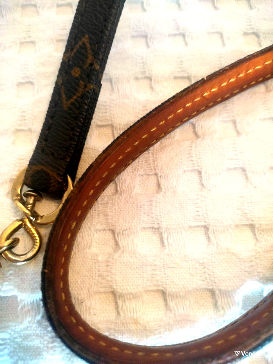 Louis Vuitton Brand New Rare Monogram Baxter MM Dog Leash Pet Led