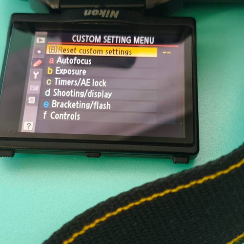 Nikon D5000 camera with 18-55mm lens