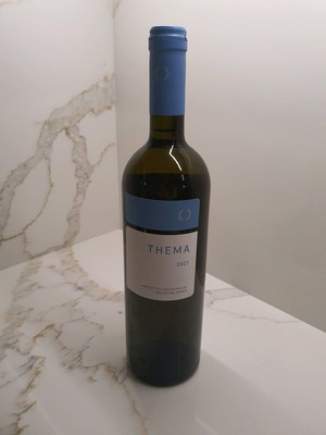 Pavlidis Thema white 2021 new, Assyrtiko, savingnon blanc
