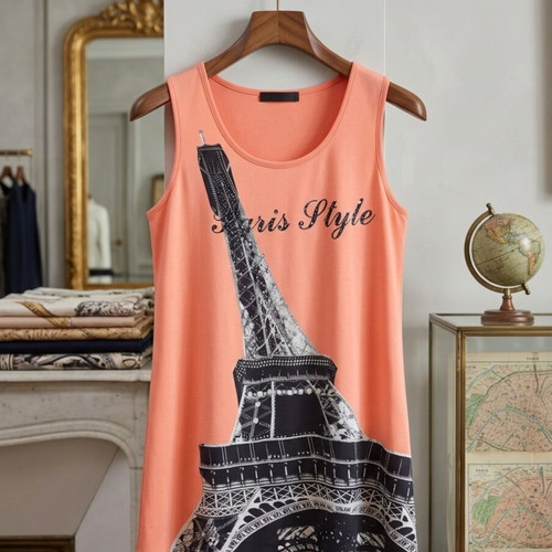 Sleeveless blouse L-XL