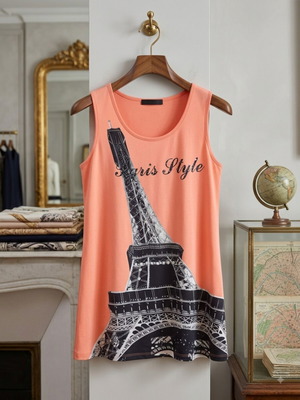 Sleeveless blouse L-XL