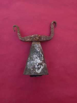 Brass double bell used