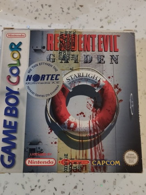 Resident Evil Gaiden Game Boy Color game like new, Greek edition