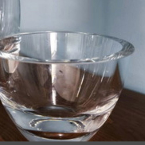 Vintage KROSNO POLAND GLASS Κρυστάλλινο μπωλ