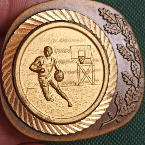 Basketball Medal Vintage 1995 Municipality of Kos, like new