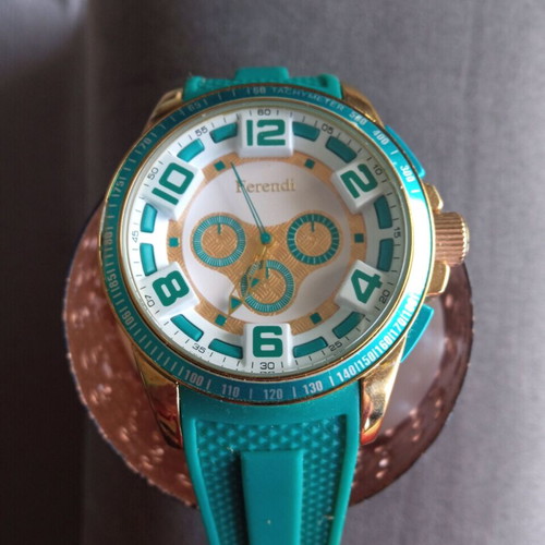 Ferendi wristwatch like new, green