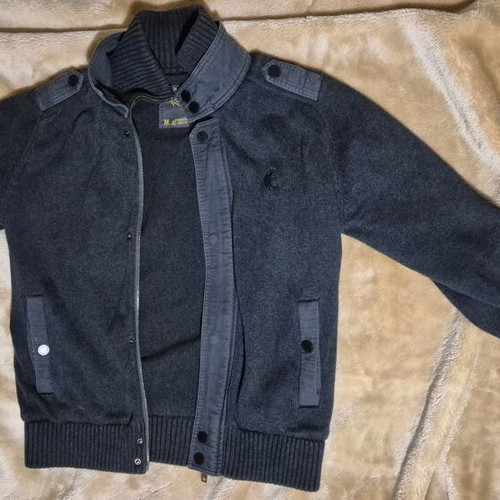 Men's jacket Medium warm used, gray
