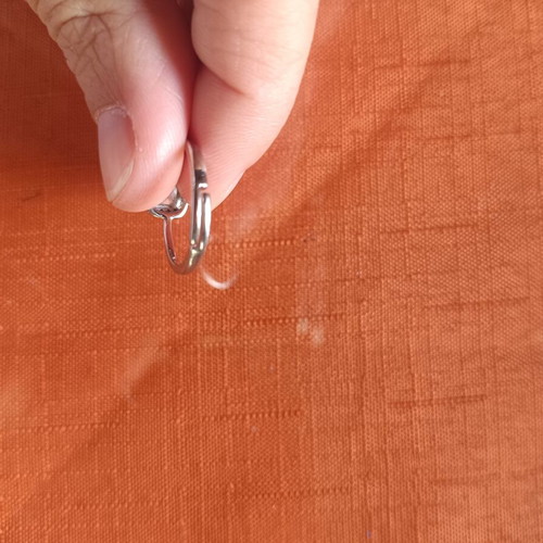 Monopetro ring like new, silver