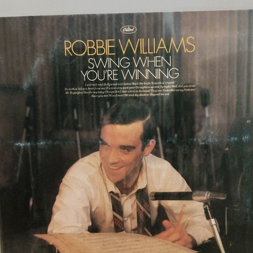 Robbie Williams Swing When You're Winning CD used, jazz