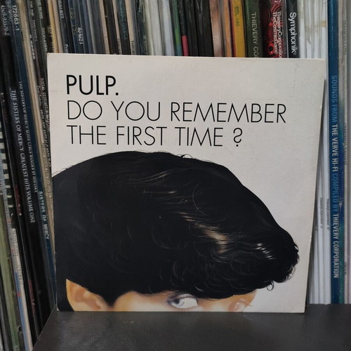 Pulp Do You Remember The First Time? 7" vinyl used, rock