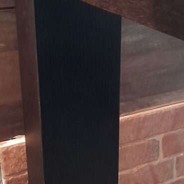 Bo Concept dining table used, oak wenge color 1.90x90