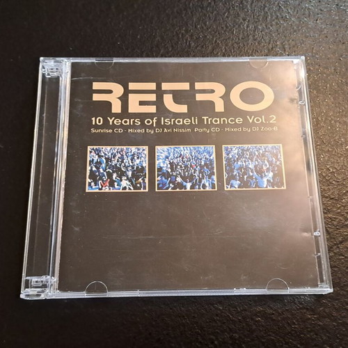 Retro 10 Years of Israeli Trance Vol. 2 double CD Phonokol 2002
