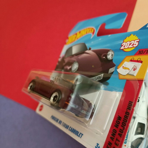 Hot Wheels Porsche 911 Turbo Cabriolet New 2025 Casting