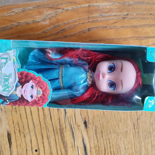 Princess Merida doll new with long hair and satin dress