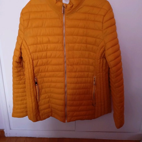Women's jacket like new, yellow-orange, XL-XXL