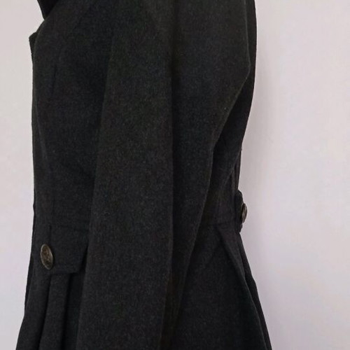 Women's short jacket Forever Unique like new, size M, dark gray-black