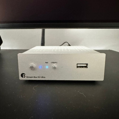 Pro-Ject Stream Box S2 Ultra music streamer like new, silver