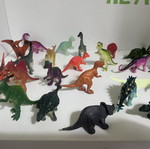 Small dinosaur figures for collection