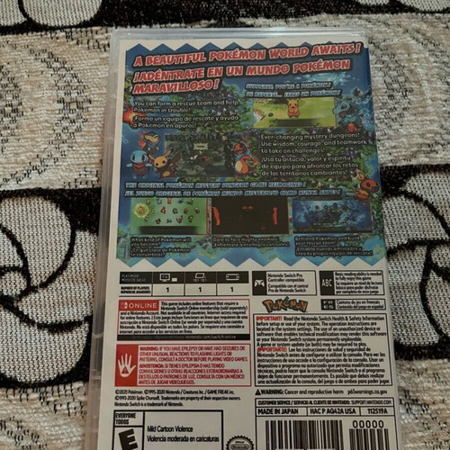 Pokemon Mystery Dungeon DX Nintendo Switch σαν καινούργιο