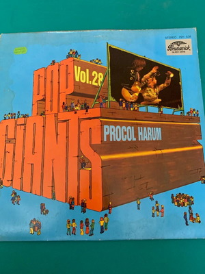 Pop Giants Procol Harum vinyl record used