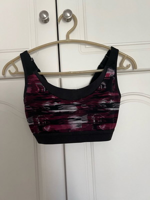 Gym sports bra used, multicolor, size XS-S