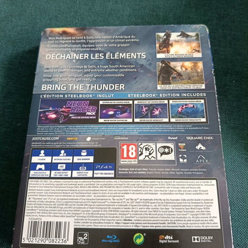 Just Cause 4 Steelbook Edition for Sony PS4 used