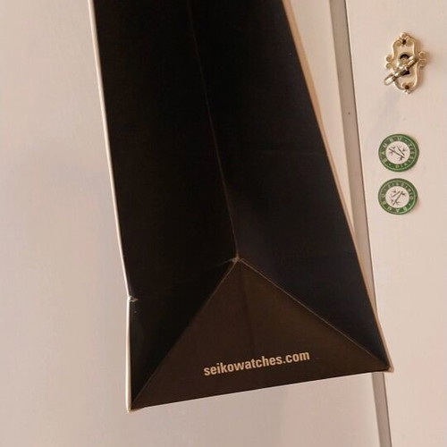 Seiko transport bag new laminated