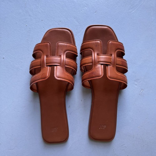 H&M Brown Square Sandals size 38 like new