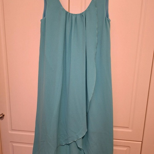 BSB asymmetrical dress like new, turquoise, size S
