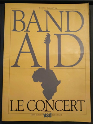 Band Aid 1985 French edition like new