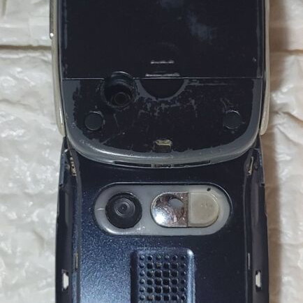 Sharp GX25 cell phone used blue with camera up to 7.9 MPixel