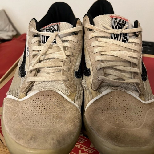 Vans sneakers No 44 used, white and gray, 28.5 cm