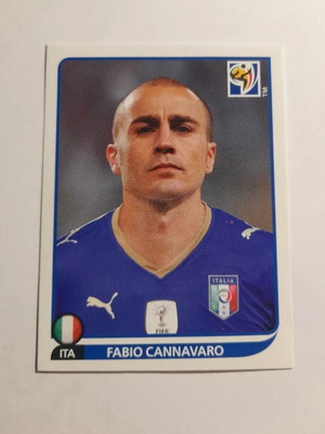 Panini World Cup 2010 Fabio Cannavaro new