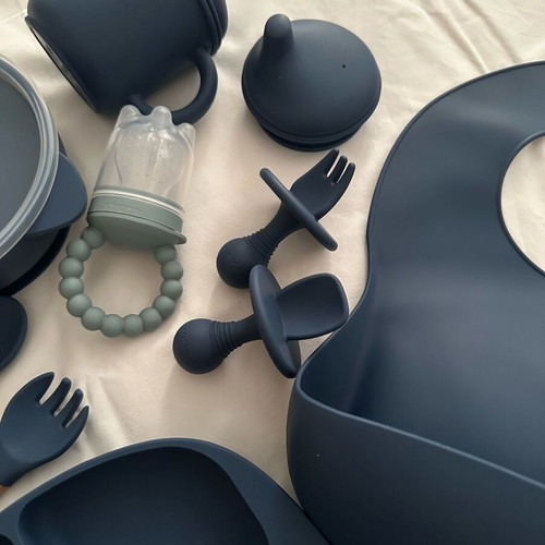 AboutBabyGr silicone feeding set new, 9 pieces