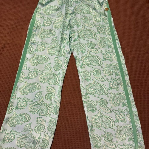 Lynne summer set used, green and turquoise, pants size 38, top size 42