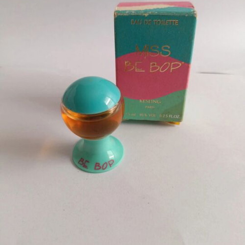 Miss Be Bop Perfume Miniature like new from 1991