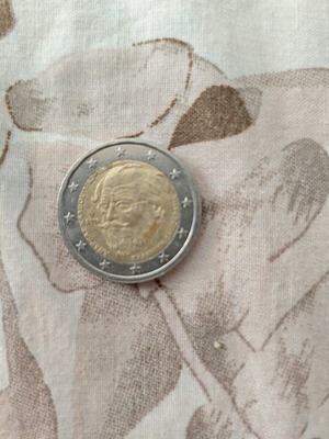 Commemorative 2 Euro Greece 2019 Andreas Kalvos used coin