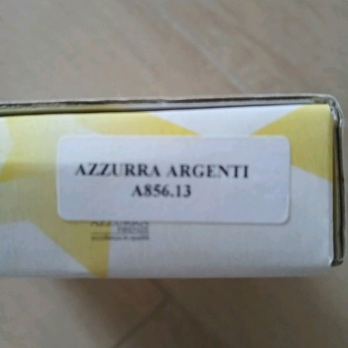 Azzura Argenti silver frame new with embossed details