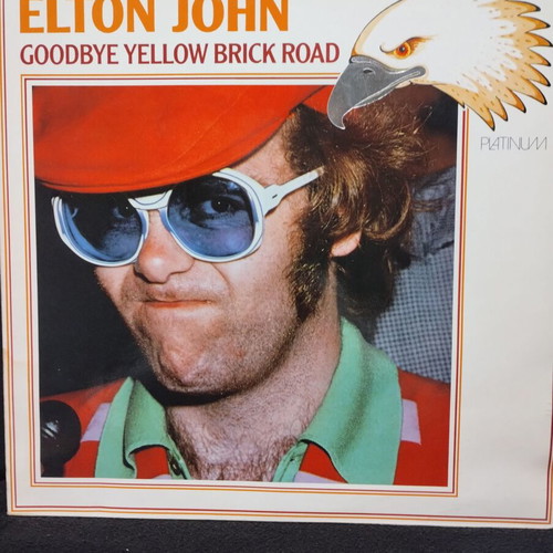 Elton John Goodbye Yellow Brick Road Platinum German Edition 1985 vinyl
