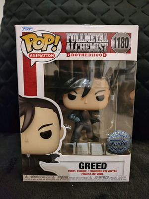 Funko Pop Greed Fma αυθεντικό προϊόν σε άψογη κατάσταση