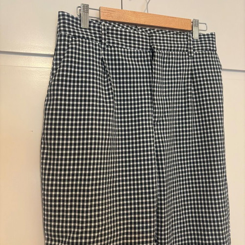 Zara checked pants size Medium like new