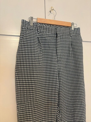 Zara checked pants size Medium like new